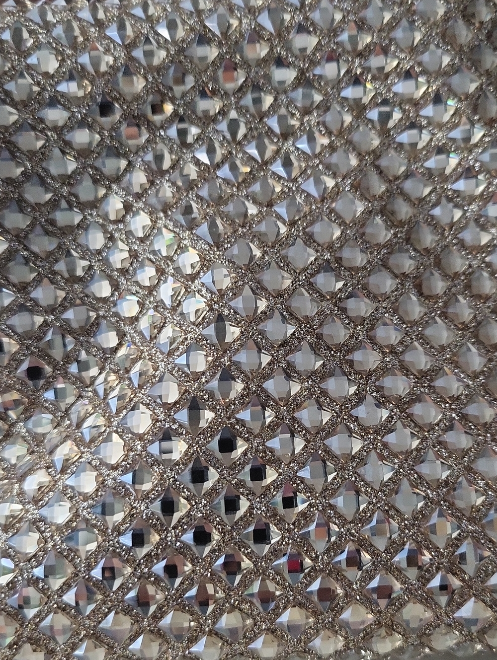 Gold Rhinestone Evening Bag - Picture 2 of 9
